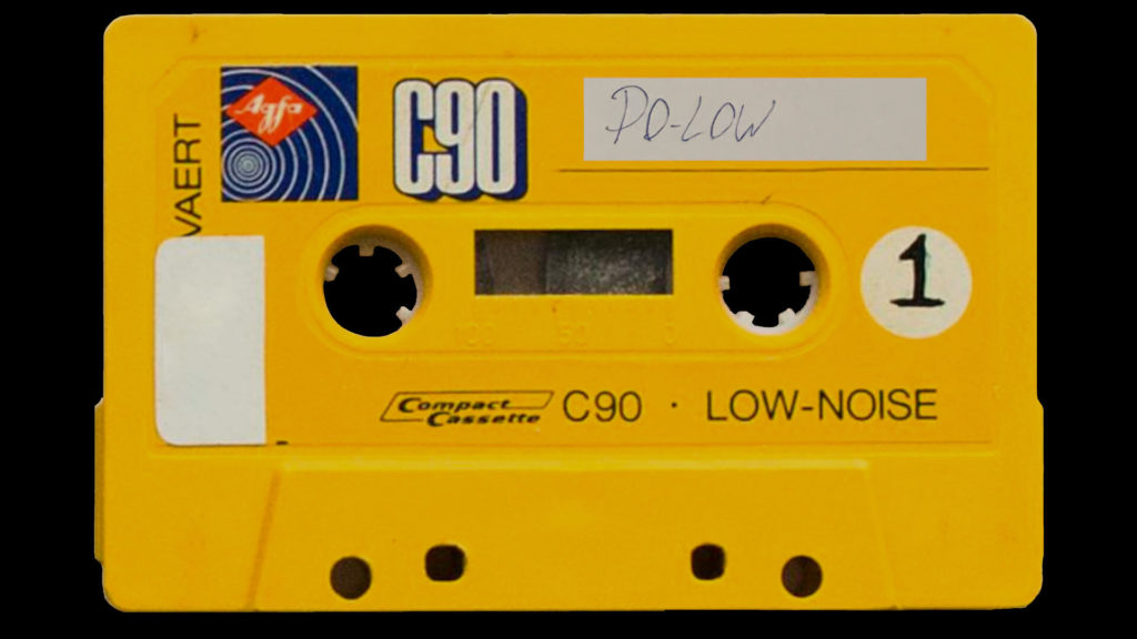 yellow cassette PO-LOW